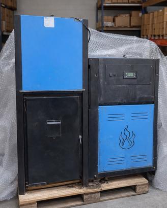 Caldaia biomasse pellet 28 kW Ecosystem ricambi