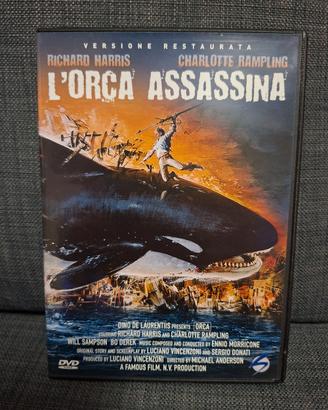 Dvd l'orca assassina italiano Raro Fuori catalogo