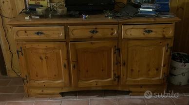 Credenza frassino stile tirolese