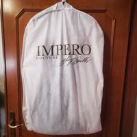 Vestito nero Impero couture