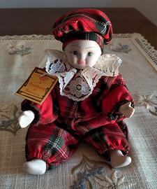 Pierrot Porcellana Bisquit Capodimonte