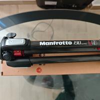 Treppiede Manfrotto 190 carbonio 4 sezioni
