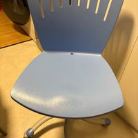 Sedia con rotelle per cameretta