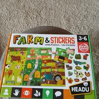 puzzle farm & stickers
