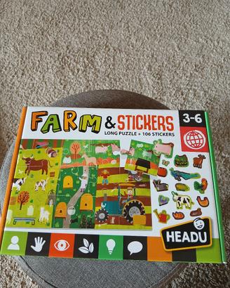 puzzle farm & stickers