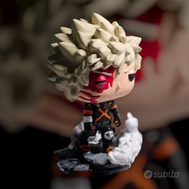 Bakugo final my hero academia funko pop custom