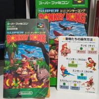 Super Donkey Kong videogioco per Super Famicom.