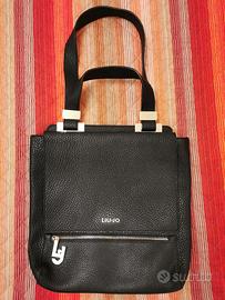 Borsa Liu-Jo in pelle nera