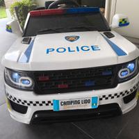 macchina giocattolo elettrica cavalcabile poliz