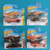 HOT WHEELS - Charger, Mustang, Gran Torino