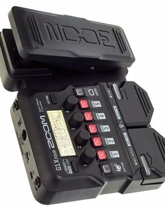 Pedaliera Zoom G1X FOUR per Chitarra - Come Nuovo!