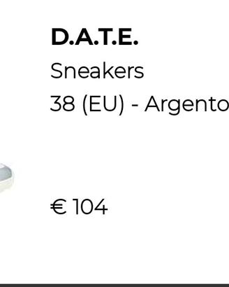 Sneakers DATE donna tg.38
