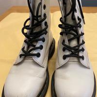 Scarpe anfibi Dr.Martens bianche mis 36 scarpe don