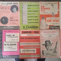 SPARTITI - MUSICA LEGGERA E ITALIANA 3° GRUPPO