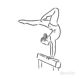 Istruttrice ginnastica artistica