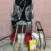 Belelli seggiolino bici + supporto mtb