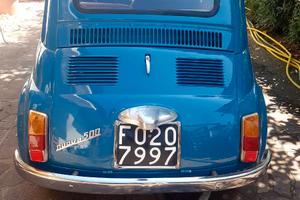 FIAT 500 F OTTO BULLONI ASI 1965 PERFETTA