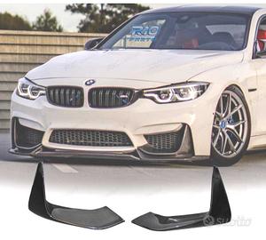 DIVISORI PARAURTI BMW F80 F82 F83 IN CARBONIO