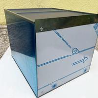 Pattumiera da cucina estraibile INOX  3 cesti