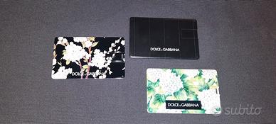Chiavette USB Dolce & Gabbana in formato carta di