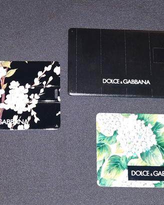 Chiavette USB Dolce & Gabbana in formato carta di