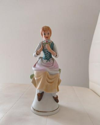 Statuetta vintage in porcellana Capodimonte - Marc