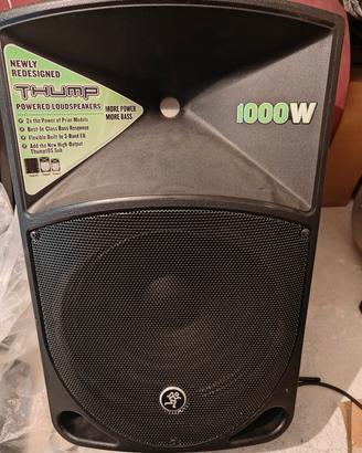 Mackie Thump 12 casse amplificate 1000w e stativi