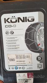 Catene da neve mai usate KONIG CD-9 misura 090