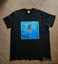 Maglietta T-shirt Nirvana - Nevermind (baby cover)