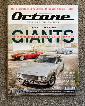 Rivista Octane edizione inglese Ago 2019