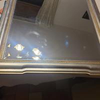 specchio con lampada 