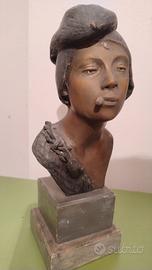 mezzobusto in bronzo