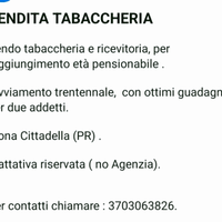 Vendita tabaccheria