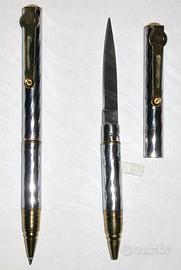 Penna biro tagliacarte coltellino