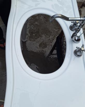 Lavabo bagno stile inglese. 