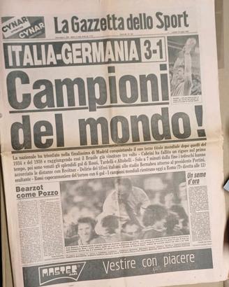 GAZZETTE MONDIALE 1982 