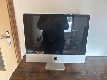 iMac 24" Apple 2008 – senza hard disk – per ricamb