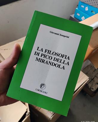 La filosofia di Pico della Mirandola -G. Semprini