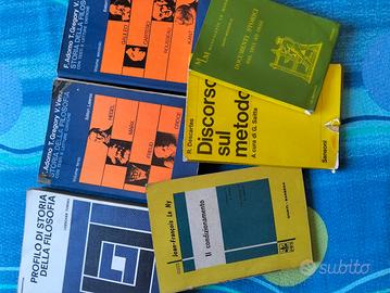 Gruppo libri di filosofia vintage anni 70 