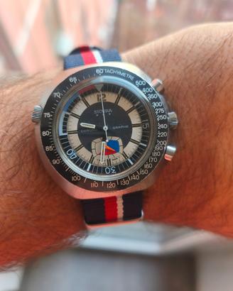 Sicura Breitling Chronographe Cronografo vintage