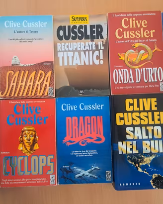 10 Libri Clive Cussler