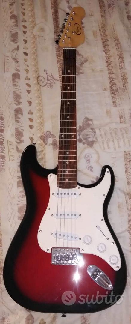 Set Chitarra Elettrica Stratocaster + Ampli - 39 Pollici, 3 Pickup, Custodia E Accessori (Kit Principianti) - Foto 5