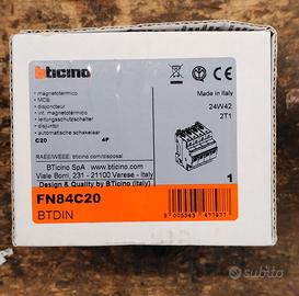 Bticino Magnetotermico 4P 20A