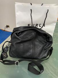 Borsa in pelle nera FURLA