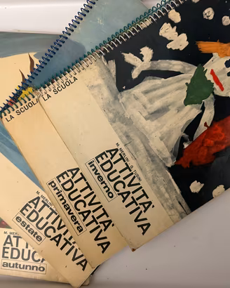 Album didattici scuola materna, vintage anni ‘60