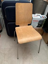 Sedie Ikea Gilbert in legno