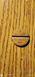 Gettone telefonico raro codice: 7603