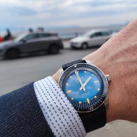 orologio Vulcain Skindiver blu 