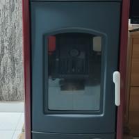 Stufa a pellet con aria canalizzata per 3 stanze 