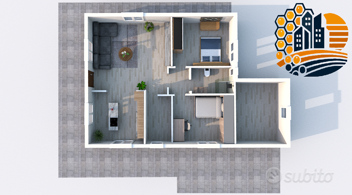 Terreno Edificabile - Progetto Approvato -Nicolosi - Vista 2